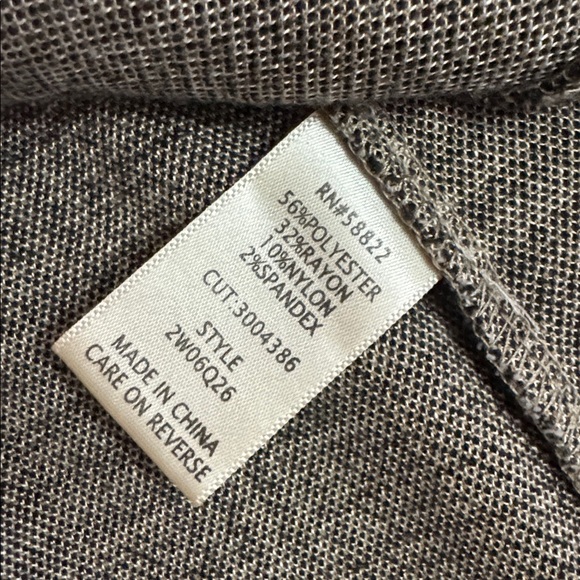 Max Studio Black, White Plaid Knit blazer - Picture 4 of 5